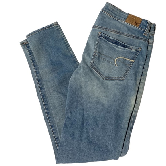 American Eagle Outfitters Denim - American Eagle size 8 long skinny jeans